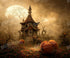 Beige Halloween Backdrop for Photography
