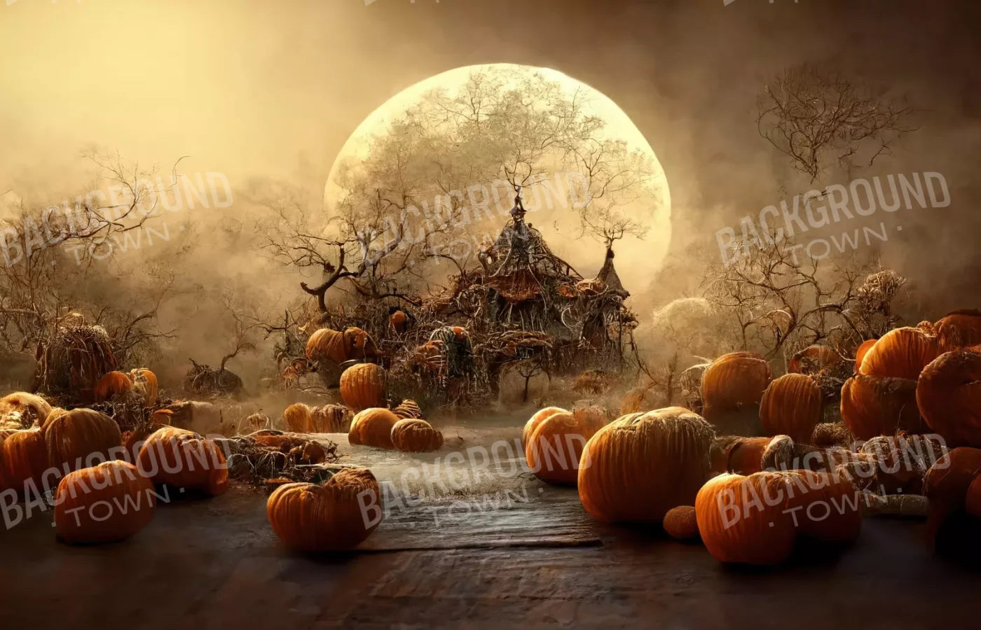 Hallows Eve 4 12X8 Ultracloth ( 144 X 96 Inch ) Backdrop