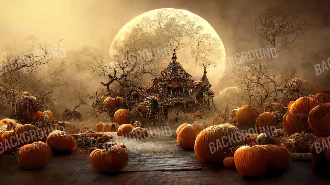 Hallows Eve 4 14X8 Ultracloth ( 168 X 96 Inch ) Backdrop