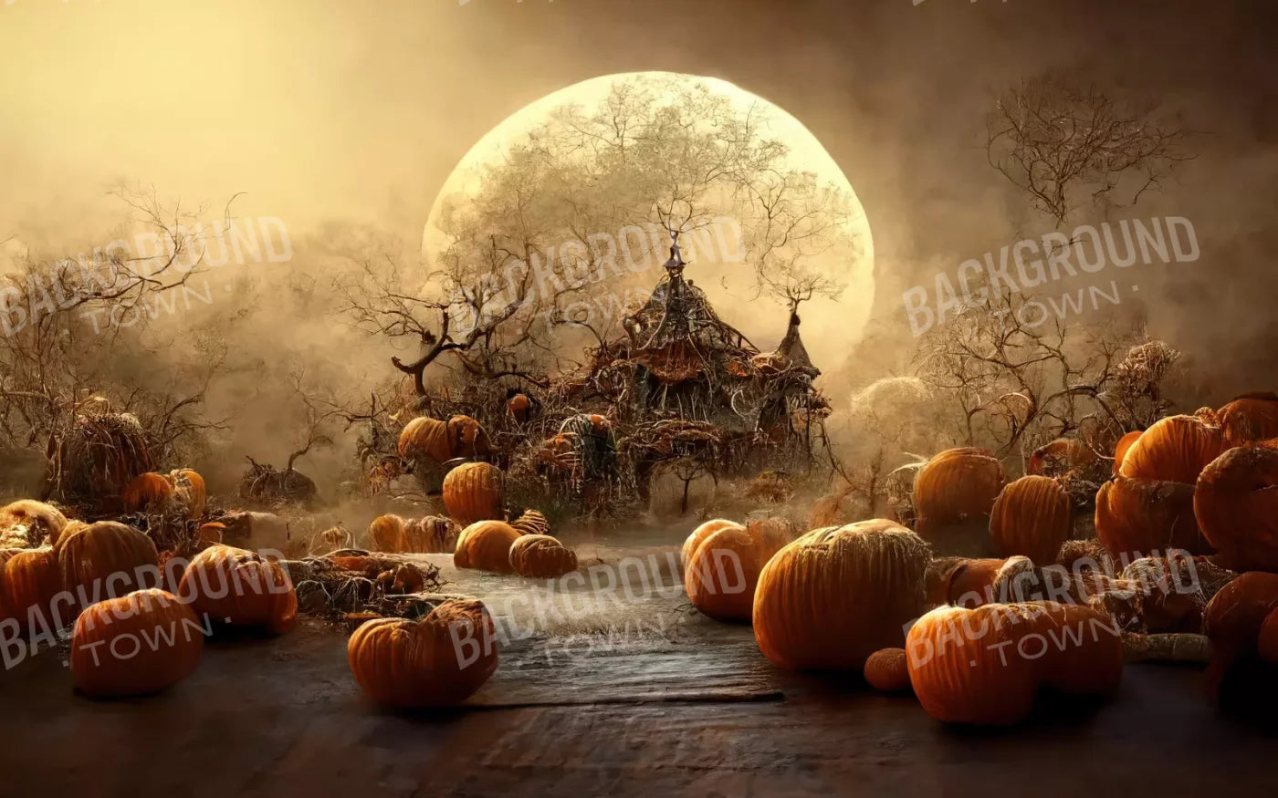 Hallows Eve 4 14X9 Ultracloth ( 168 X 108 Inch ) Backdrop