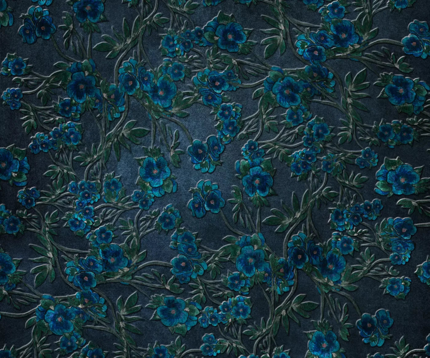 Hand Drawn Watercolor 5X42 Fleece ( 60 X 50 Inch ) Backdrop