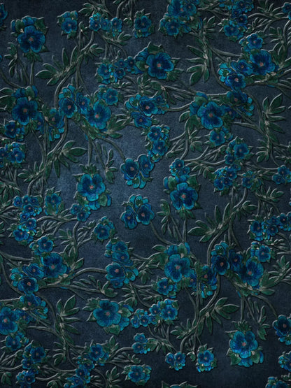 Hand Drawn Watercolor 5X7 Ultracloth ( 60 X 84 Inch ) Backdrop