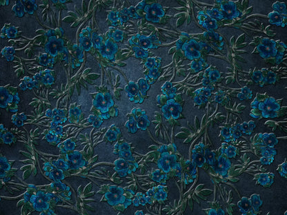 Hand Drawn Watercolor 68X5 Fleece ( 80 X 60 Inch ) Backdrop