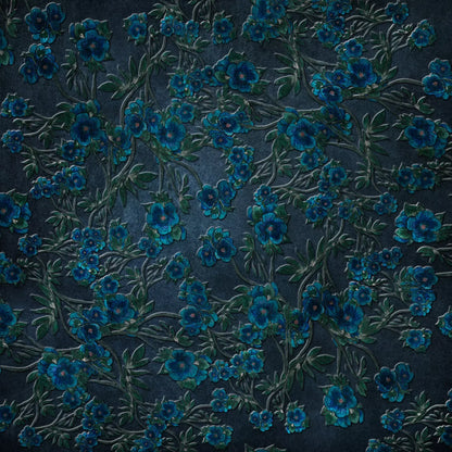 Hand Drawn Watercolor 8X8 Fleece ( 96 X Inch ) Backdrop