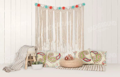 Happy Boho 12X8 Ultracloth ( 144 X 96 Inch ) Backdrop
