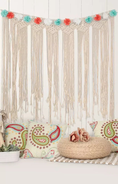 Happy Boho 8X12 Ultracloth ( 96 X 144 Inch ) Backdrop