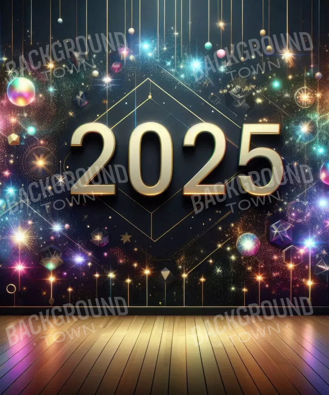 Pink Blue Brown Backdrop for Photography