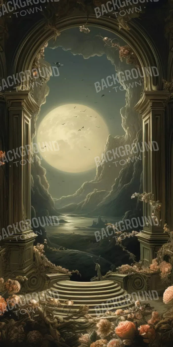 Haunted Elegance I 8’X16’ Ultracloth (96 X 192 Inch) Backdrop