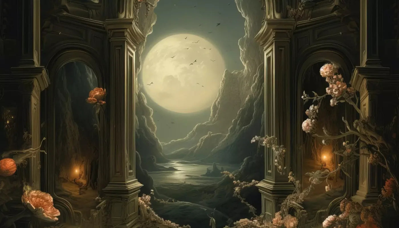 Haunted Elegance I 14’X8’ Ultracloth (168 X 96 Inch) Backdrop