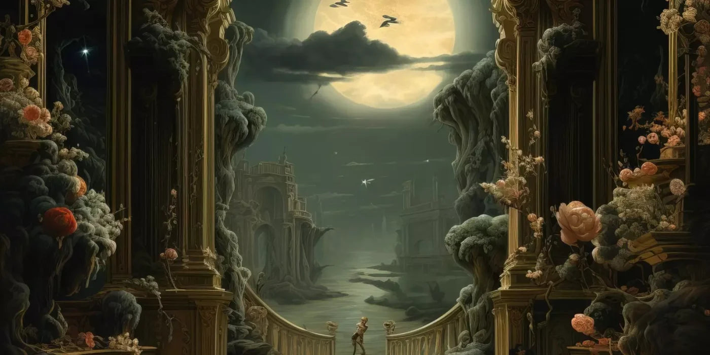 Haunted Elegance Ii 20’X10’ Ultracloth (240 X 120 Inch) Backdrop