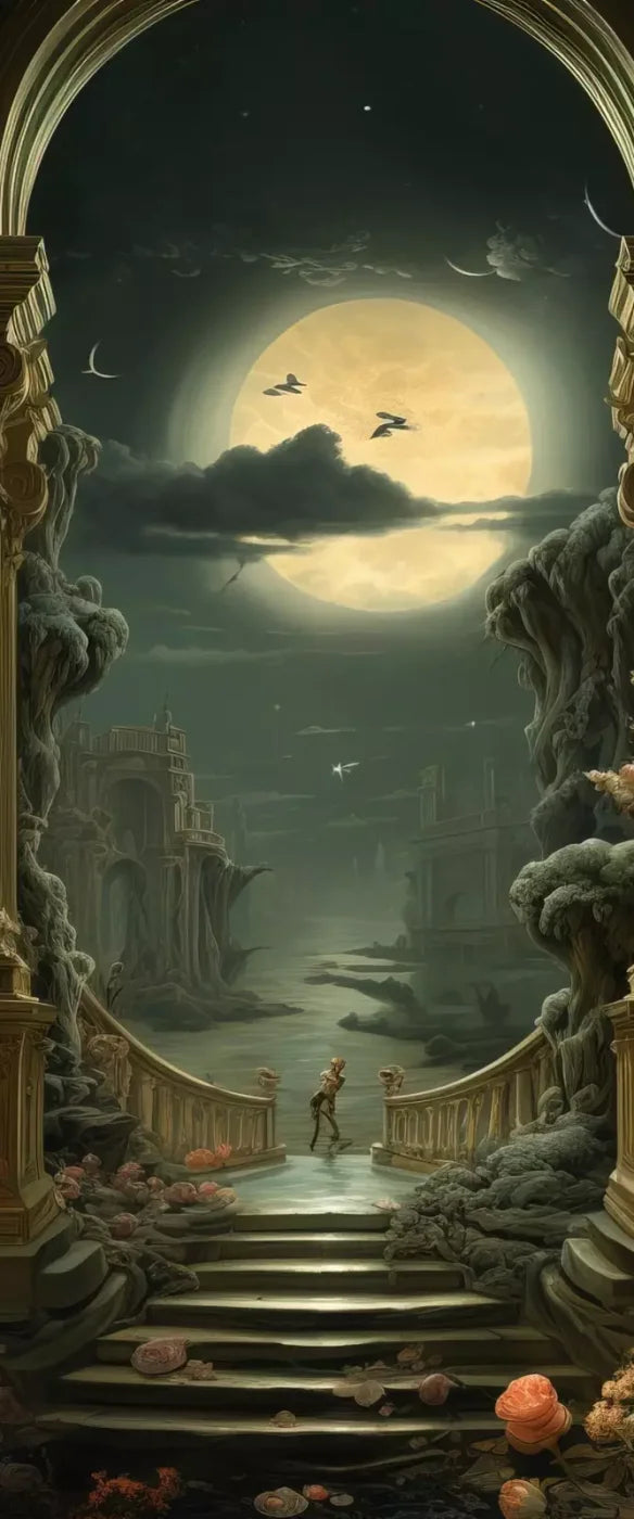 Haunted Elegance Ii 5’X12’ Ultracloth For Westcott X-Drop (60 X 144 Inch) Backdrop