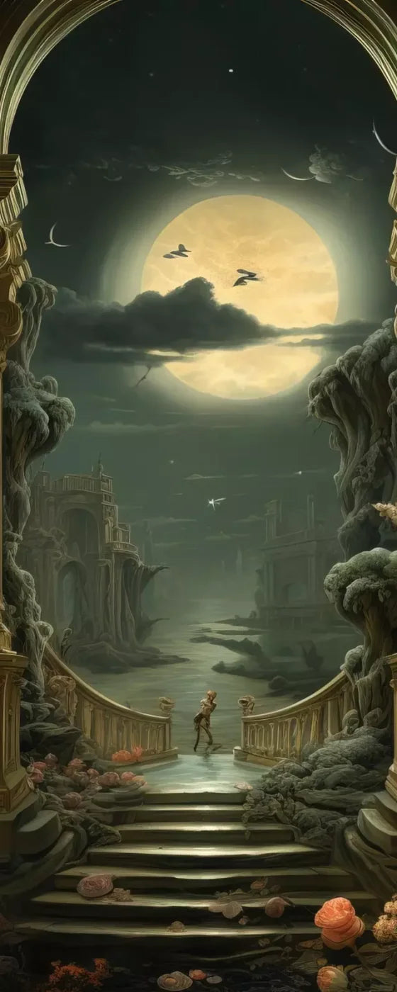 Haunted Elegance Ii 8’X20’ Ultracloth (96 X 240 Inch) Backdrop