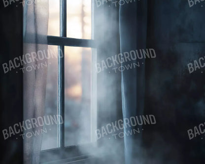 Haunted Window 10’X8’ Fleece (120 X 96 Inch) Backdrop