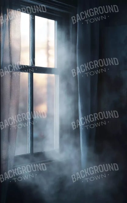 Haunted Window 5’X8’ Ultracloth (60 X 96 Inch) Backdrop