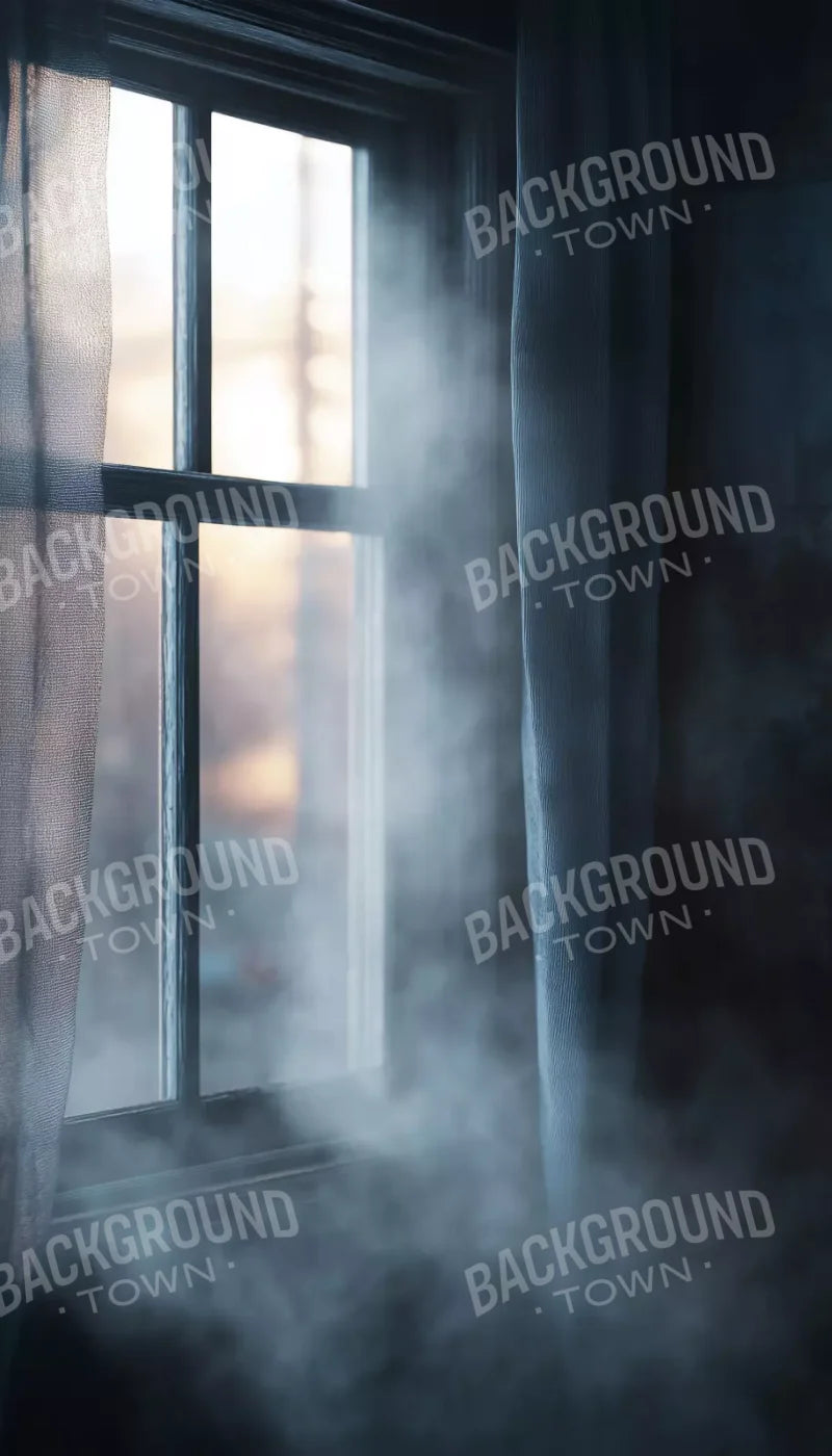 Haunted Window 8’X14’ Ultracloth (96 X 168 Inch) Backdrop