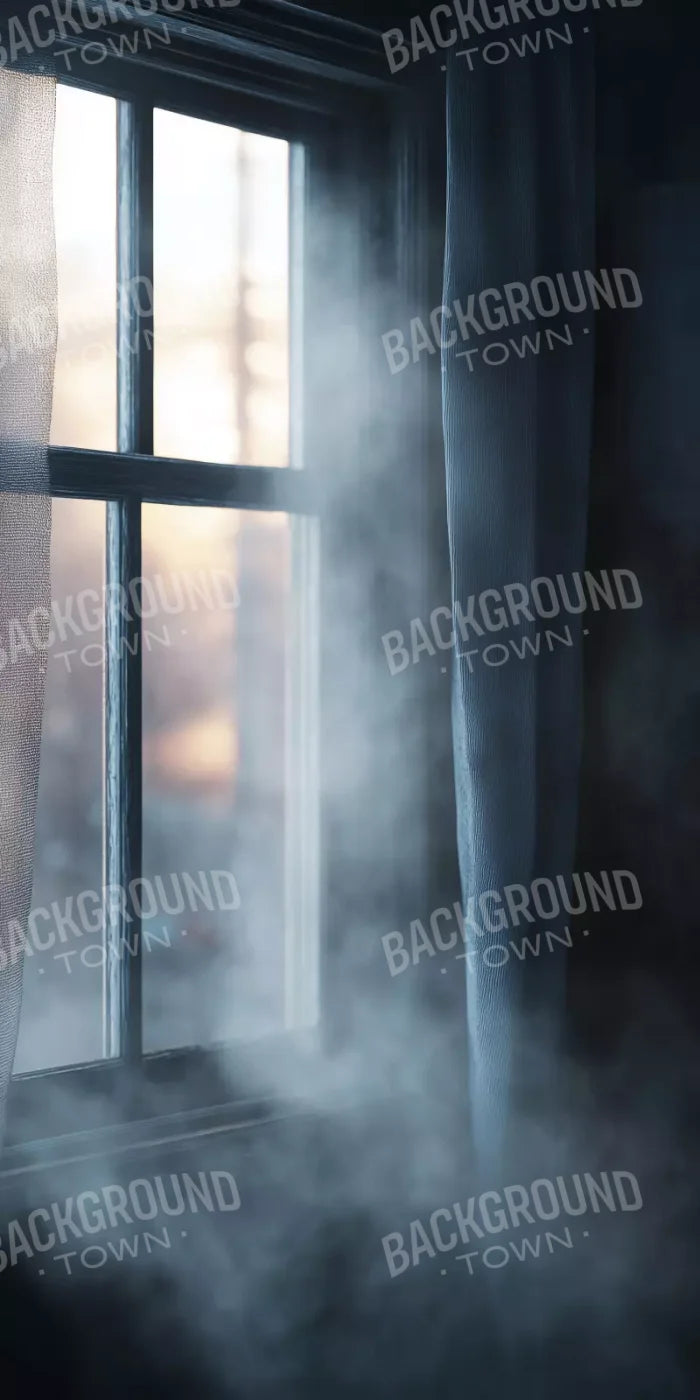 Haunted Window 8’X16’ Ultracloth (96 X 192 Inch) Backdrop