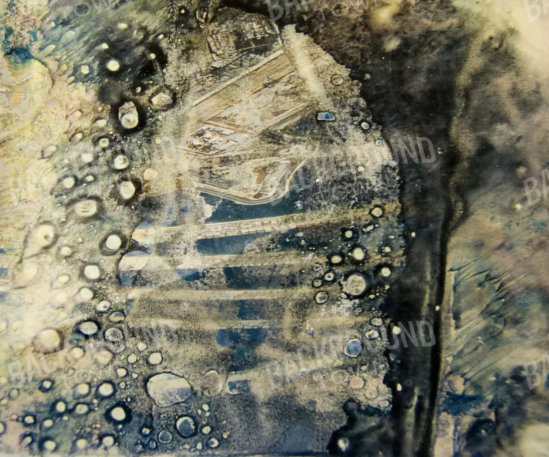 Hazy Landscape 5X42 Fleece ( 60 X 50 Inch ) Backdrop