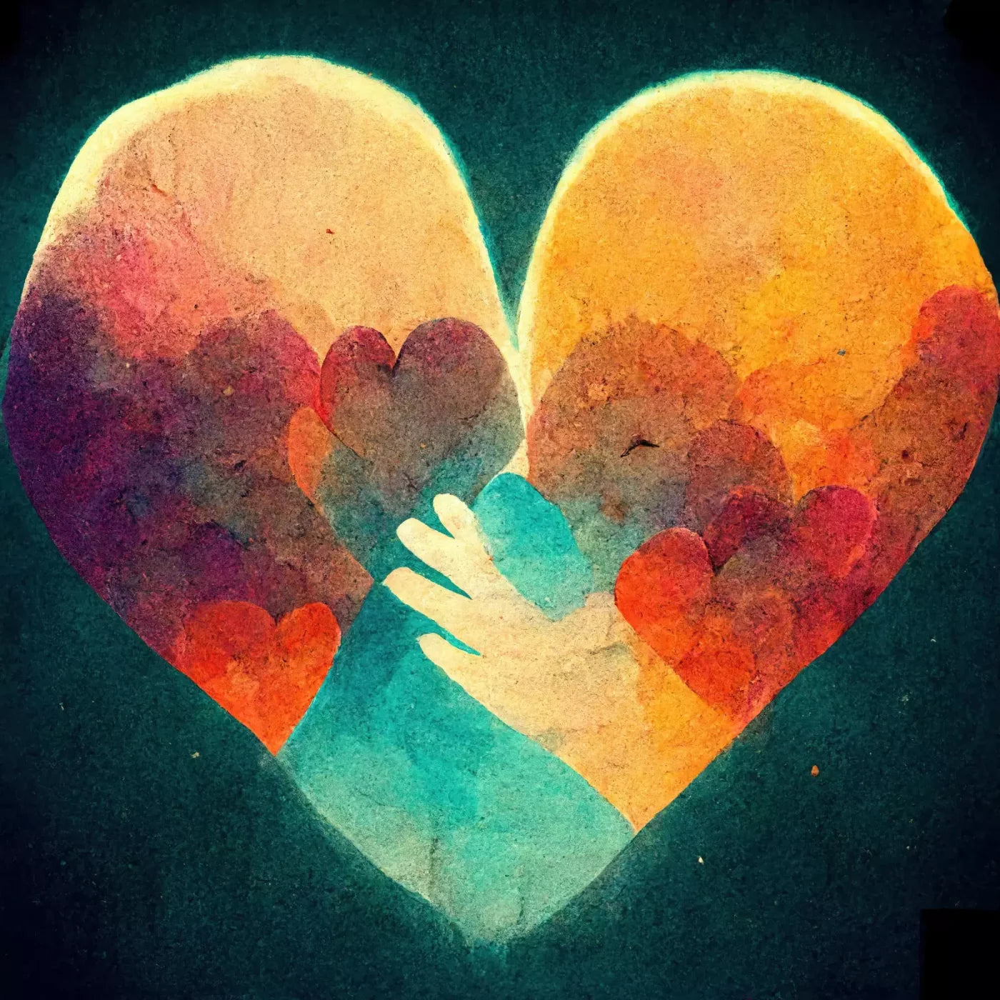 Heart Of Love 10’X10’ Ultracloth (120 X Inch) Backdrop