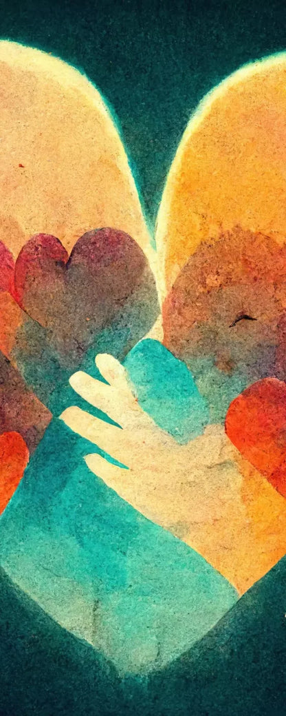 Heart Of Love 8’X20’ Ultracloth (96 X 240 Inch) Backdrop