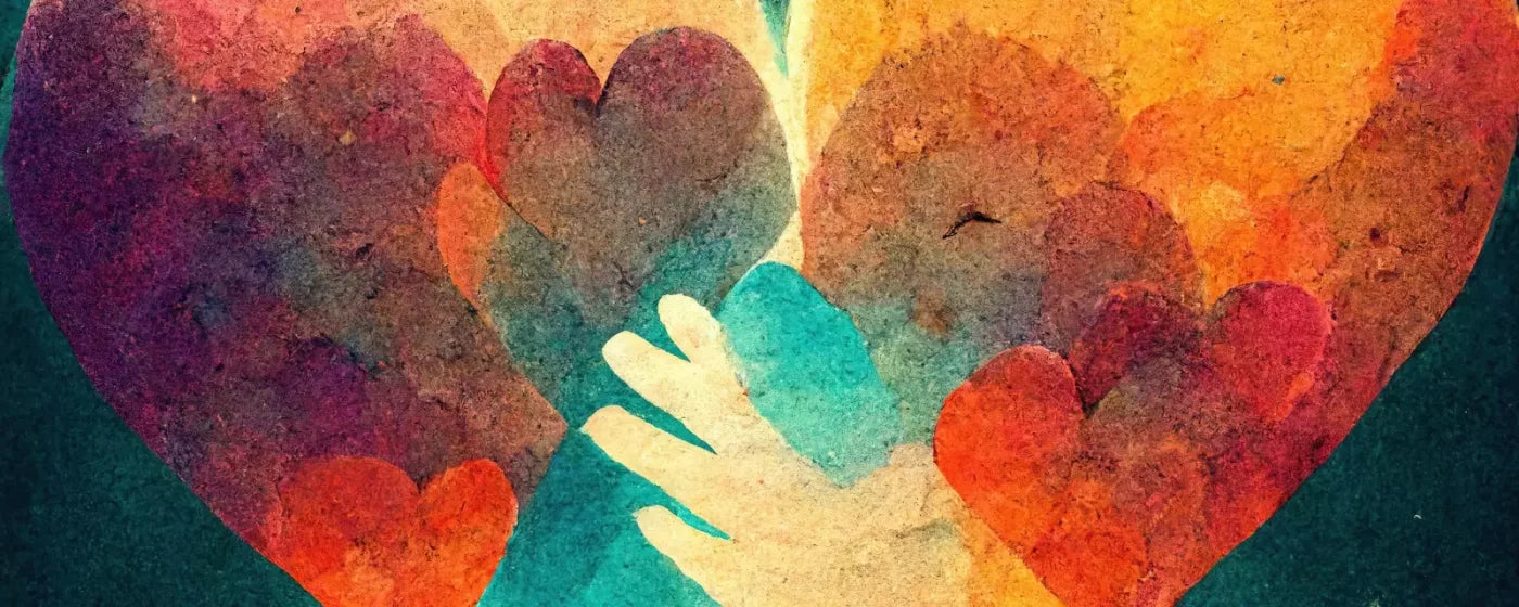 Heart Of Love 20’X8’ Ultracloth (240 X 96 Inch) Backdrop