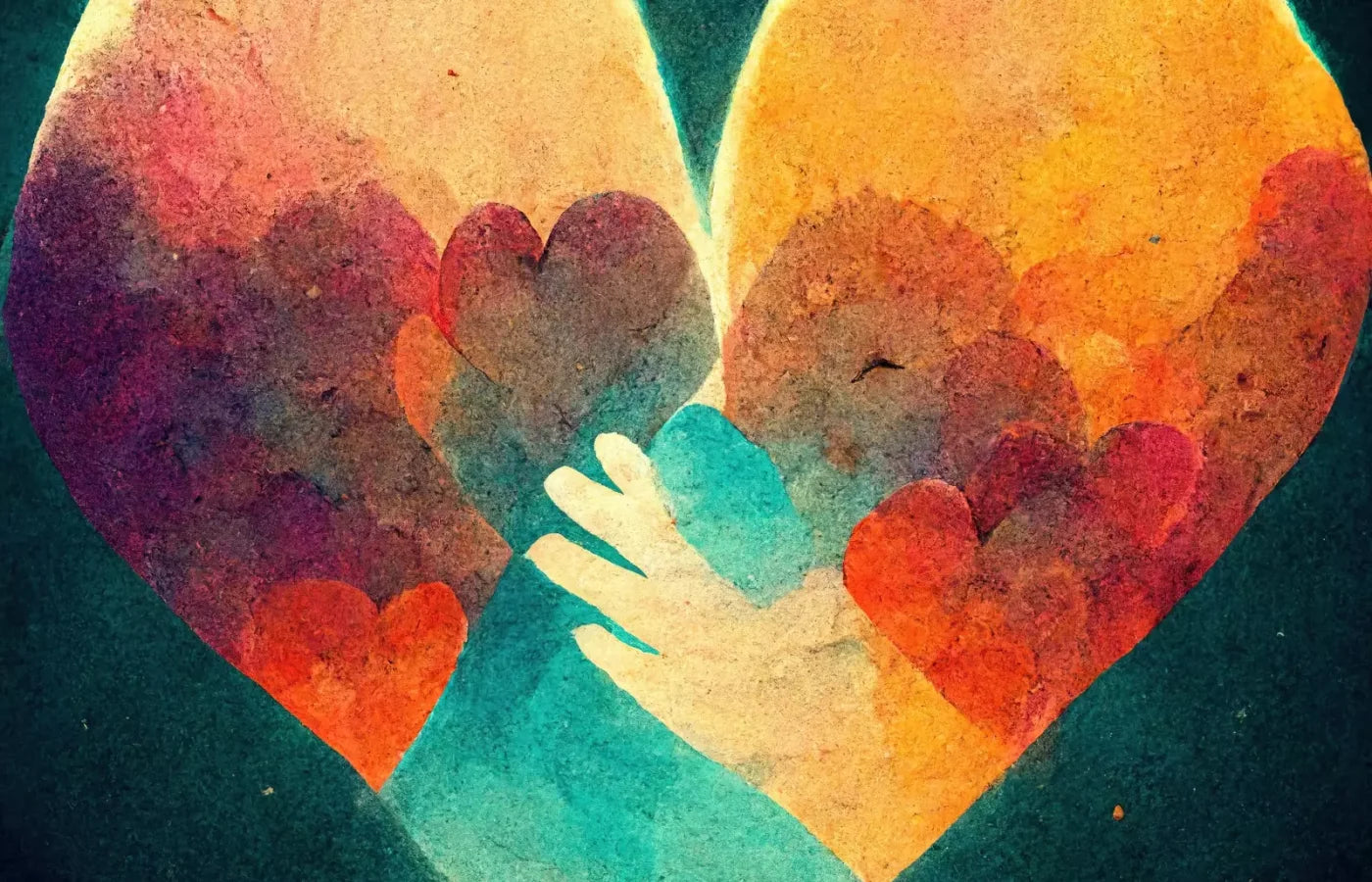 Heart Of Love 14’X9’ Ultracloth (168 X 108 Inch) Backdrop