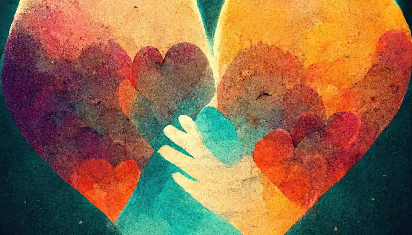 Heart Of Love 14’X8’ Ultracloth (168 X 96 Inch) Backdrop