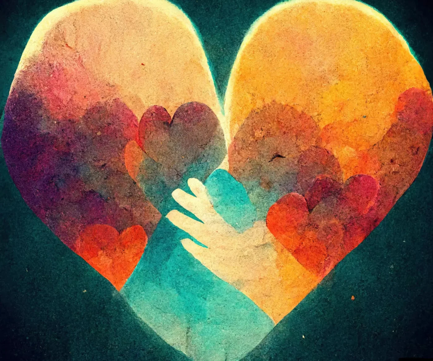 Heart Of Love 12’X10’ Ultracloth (144 X 120 Inch) Backdrop
