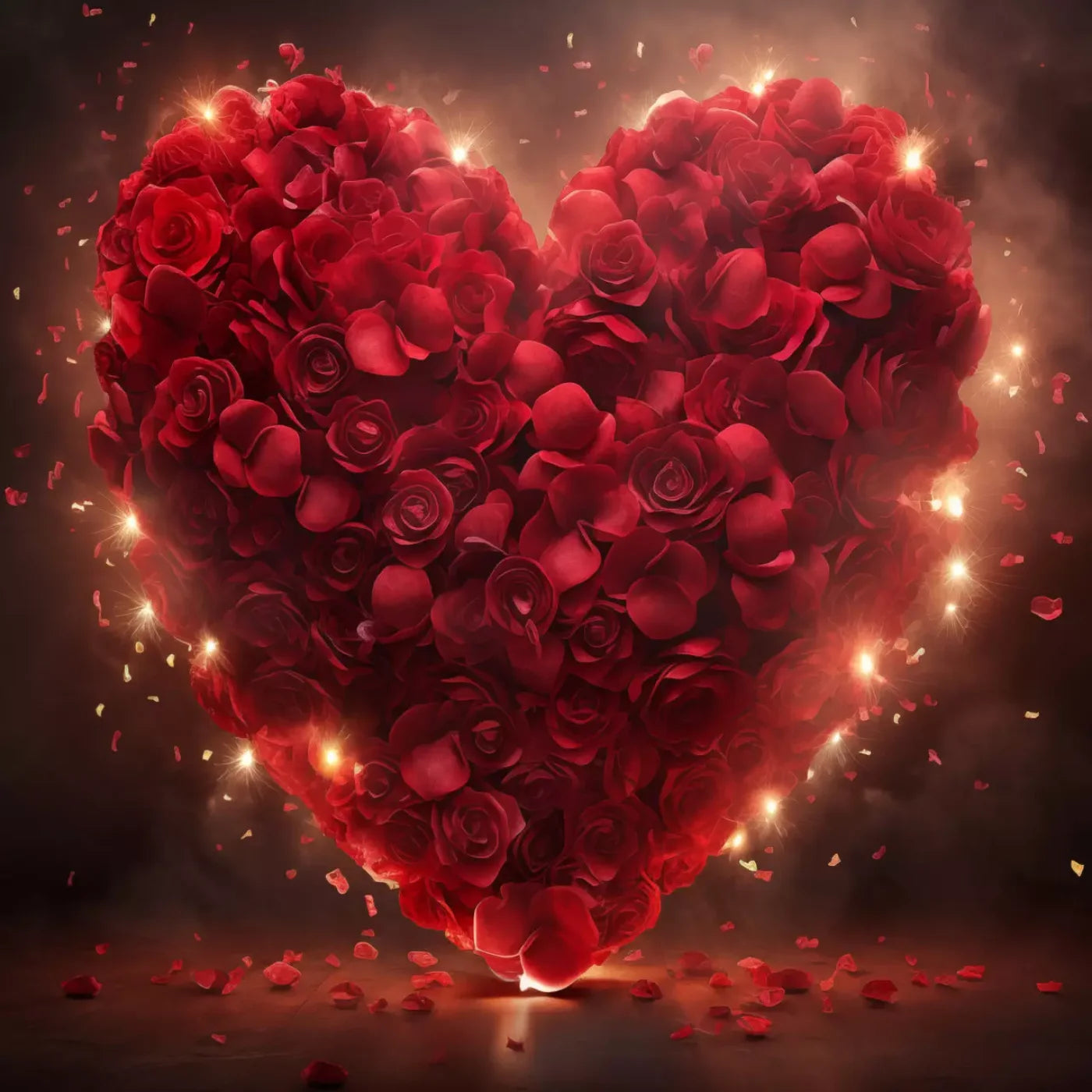 Heart On Fire 10’X10’ Ultracloth (120 X Inch) Backdrop
