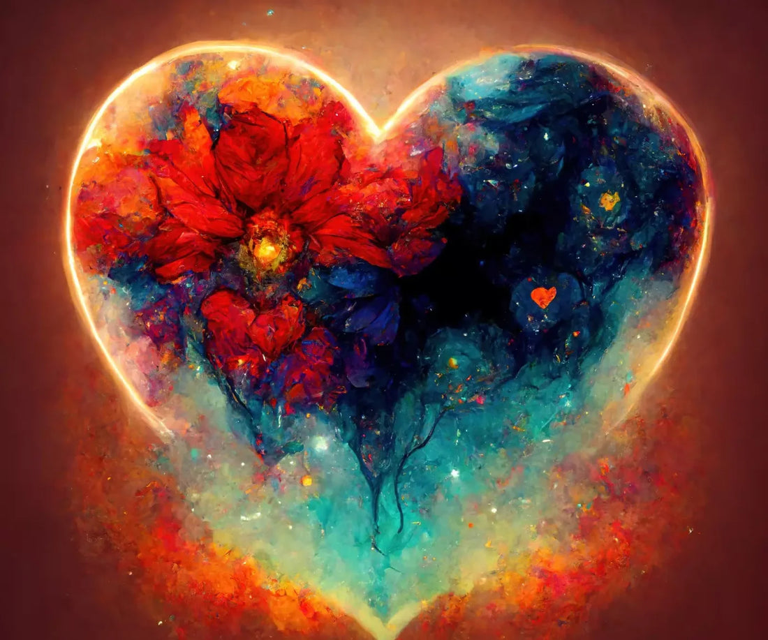 Heart On Fire Iii 5’X4’2 Fleece (60 X 50 Inch) Backdrop