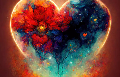 Heart On Fire Iii 14’X9’ Ultracloth (168 X 108 Inch) Backdrop