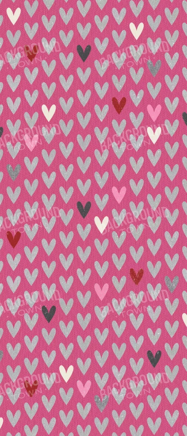 Heart Song 5X12 Ultracloth For Westcott X-Drop ( 60 X 144 Inch ) Backdrop