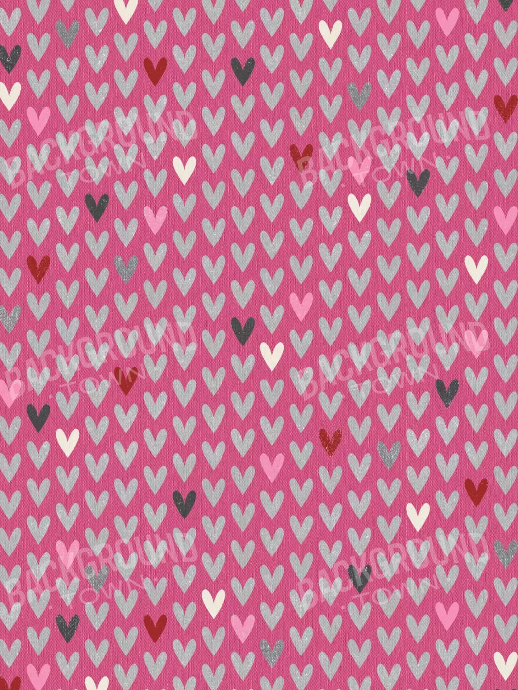 Heart Song 5X68 Fleece ( 60 X 80 Inch ) Backdrop
