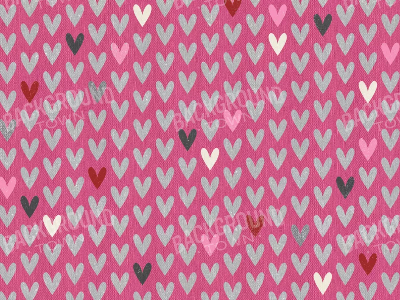 Heart Song 68X5 Fleece ( 80 X 60 Inch ) Backdrop