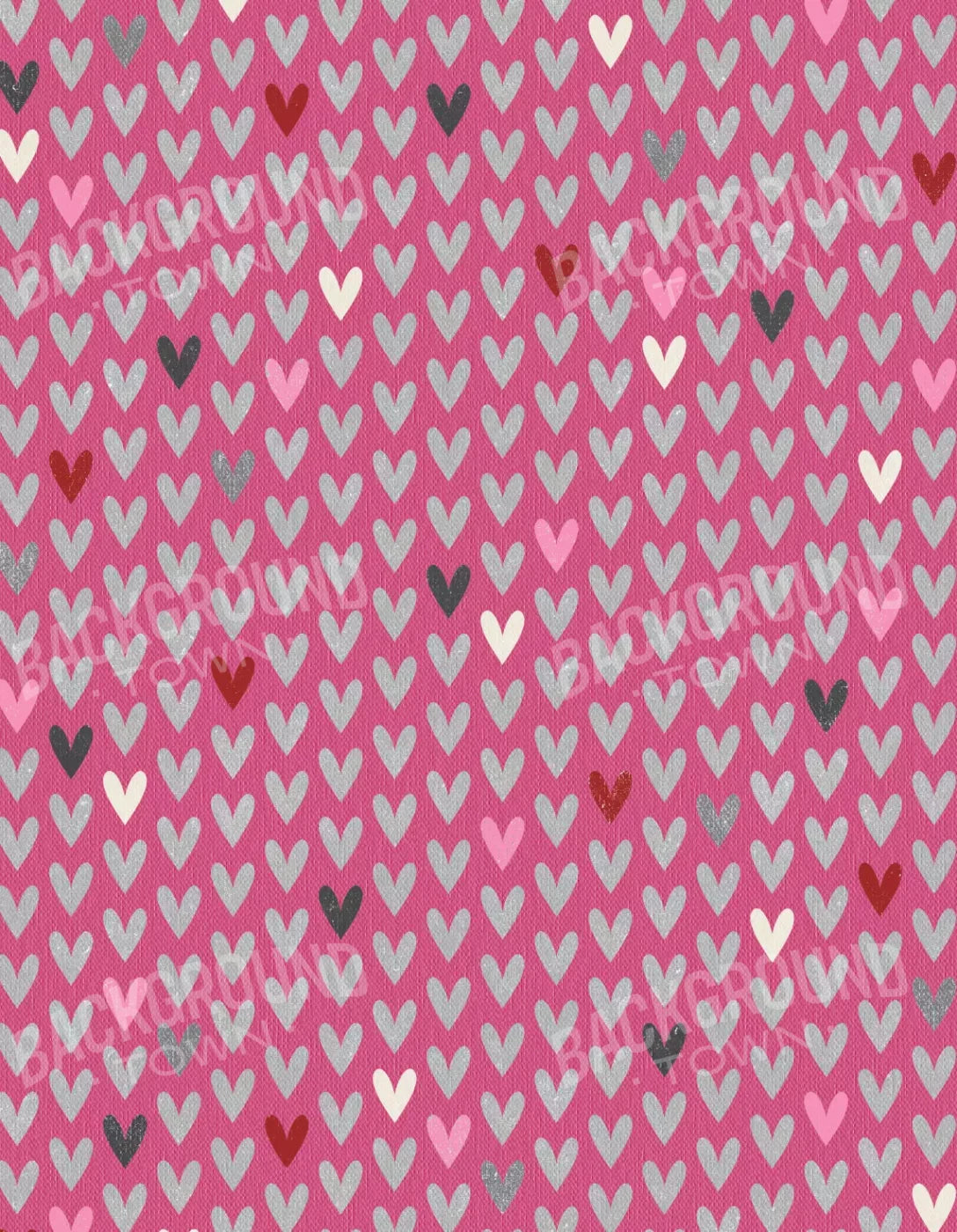 Heart Song 6X8 Fleece ( 72 X 96 Inch ) Backdrop