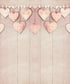 Pink Valentines Day Backdrop for Photography