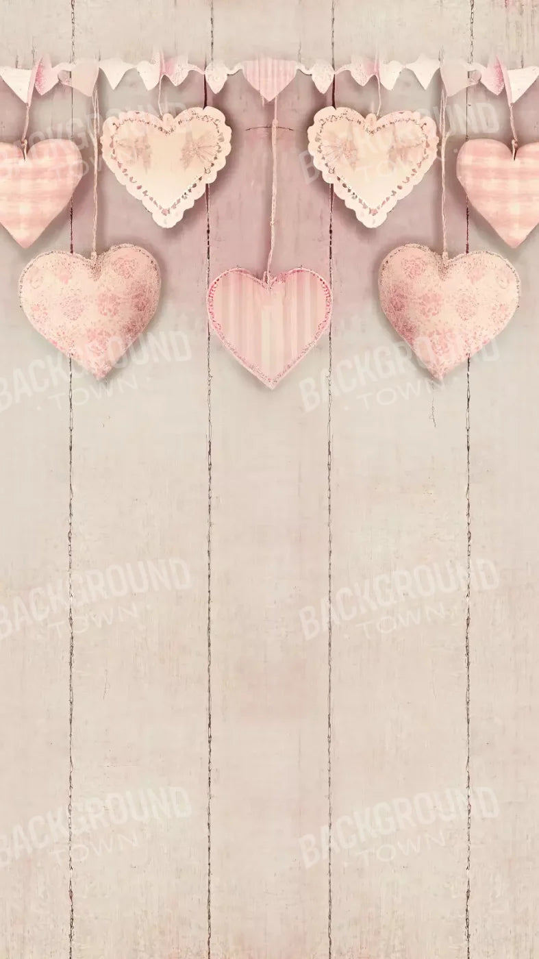 Heartalicious 8X14 Ultracloth ( 96 X 168 Inch ) Backdrop