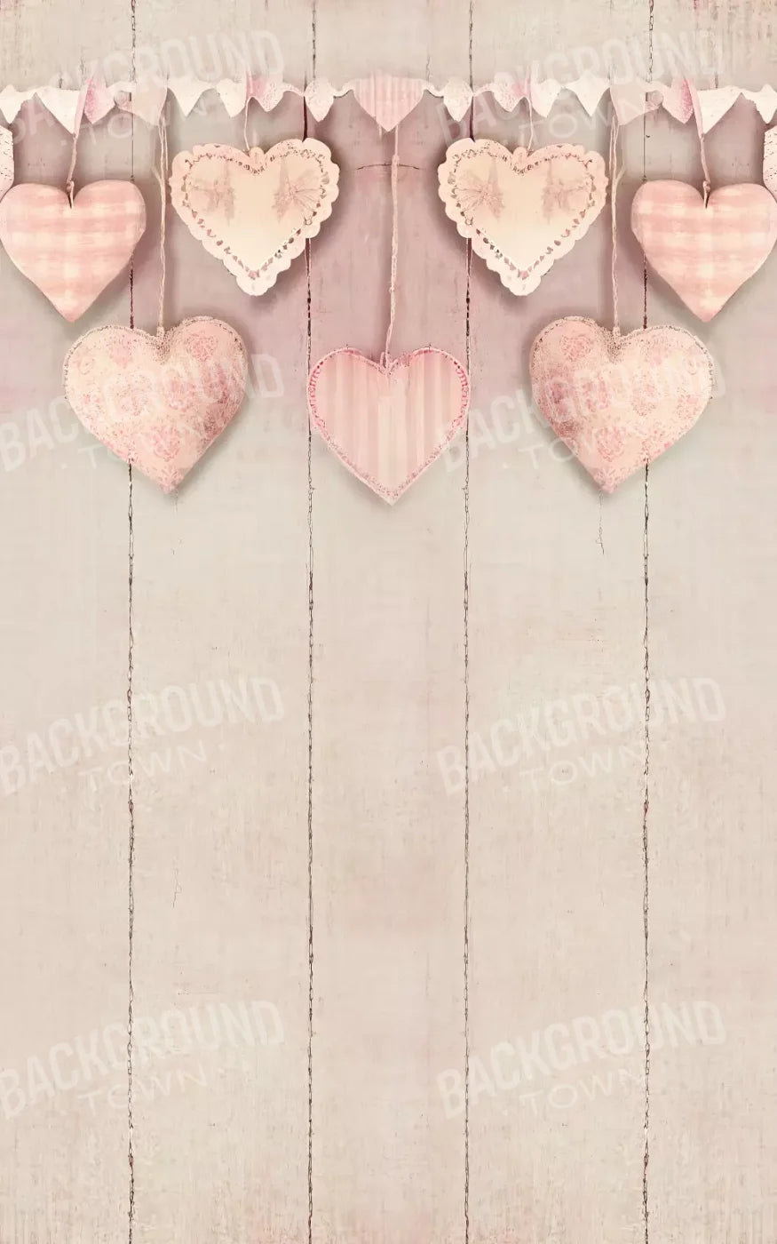 Heartalicious 9X14 Ultracloth ( 108 X 168 Inch ) Backdrop