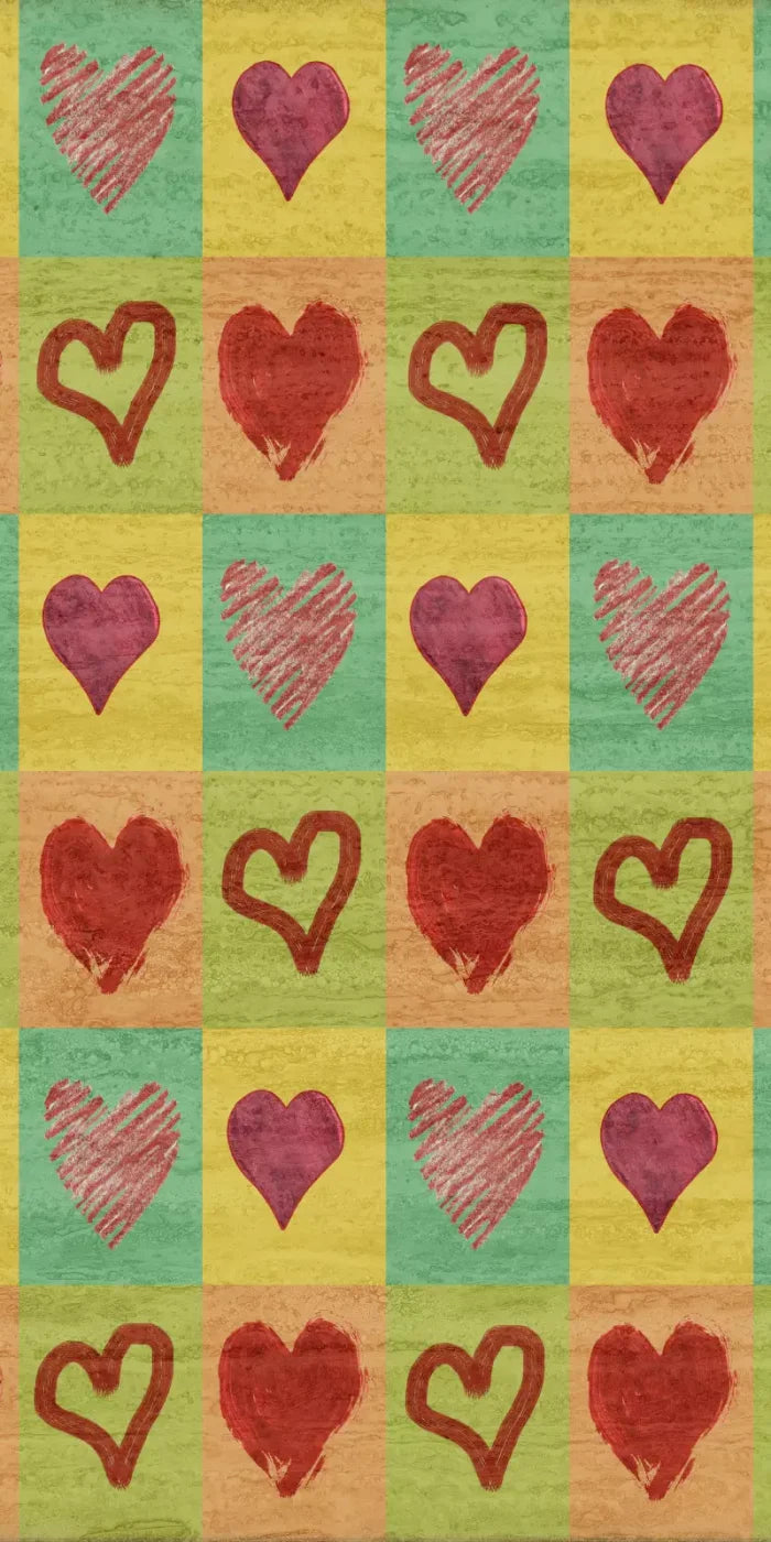 Hearts 10X20 Ultracloth ( 120 X 240 Inch ) Backdrop