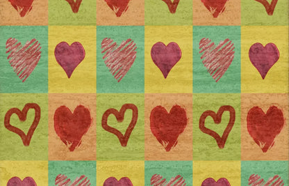 Hearts 12X8 Ultracloth ( 144 X 96 Inch ) Backdrop