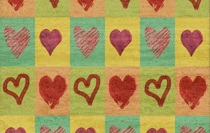 Hearts 16X10 Ultracloth ( 192 X 120 Inch ) Backdrop