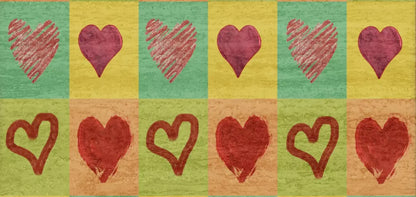 Hearts 16X8 Ultracloth ( 192 X 96 Inch ) Backdrop