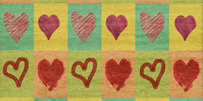 Hearts 20X10 Ultracloth ( 240 X 120 Inch ) Backdrop