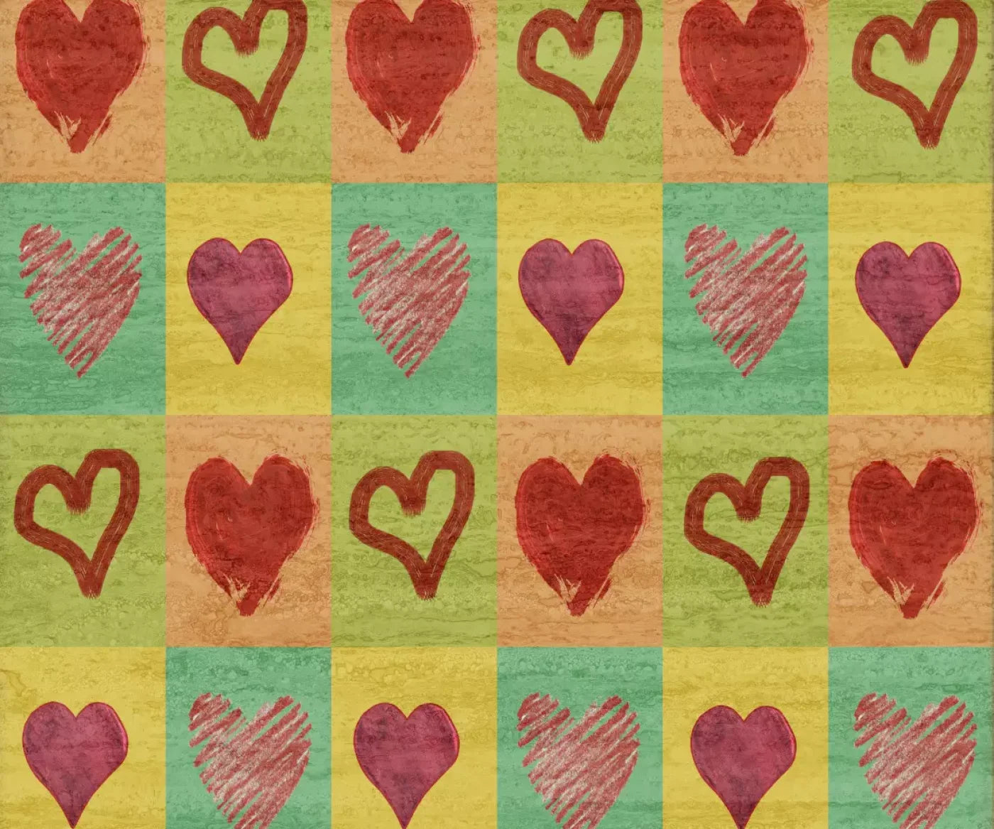 Hearts 5X42 Fleece ( 60 X 50 Inch ) Backdrop