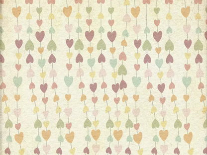 Heartstring 10X8 Fleece ( 120 X 96 Inch ) Backdrop