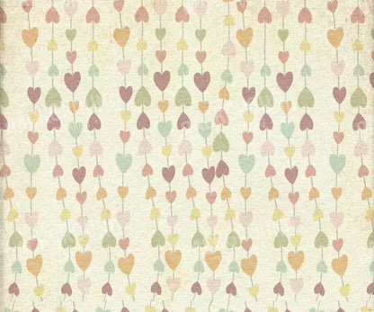 Heartstring 5X42 Fleece ( 60 X 50 Inch ) Backdrop