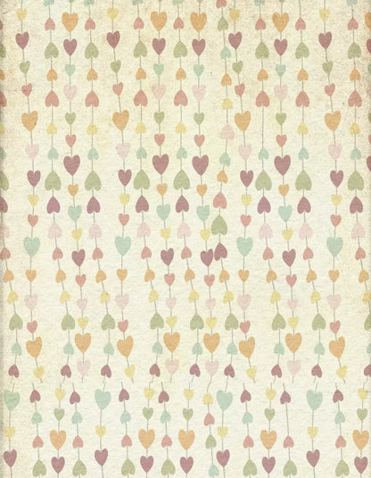Heartstring 6X8 Fleece ( 72 X 96 Inch ) Backdrop