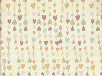 Heartstring 7X5 Ultracloth ( 84 X 60 Inch ) Backdrop