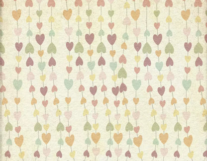 Heartstring 8X6 Fleece ( 96 X 72 Inch ) Backdrop