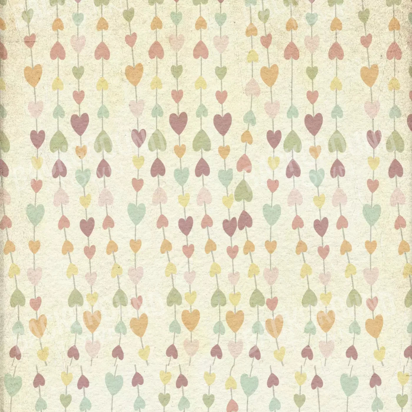 Heartstring 8X8 Fleece ( 96 X Inch ) Backdrop