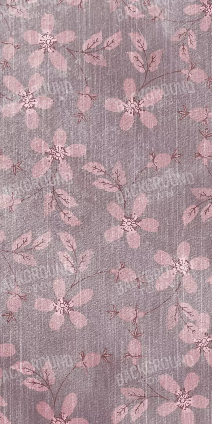 Heather Floral 10X20 Ultracloth ( 120 X 240 Inch ) Backdrop